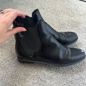 AGL Patent Leather Ankle Boots - Italian